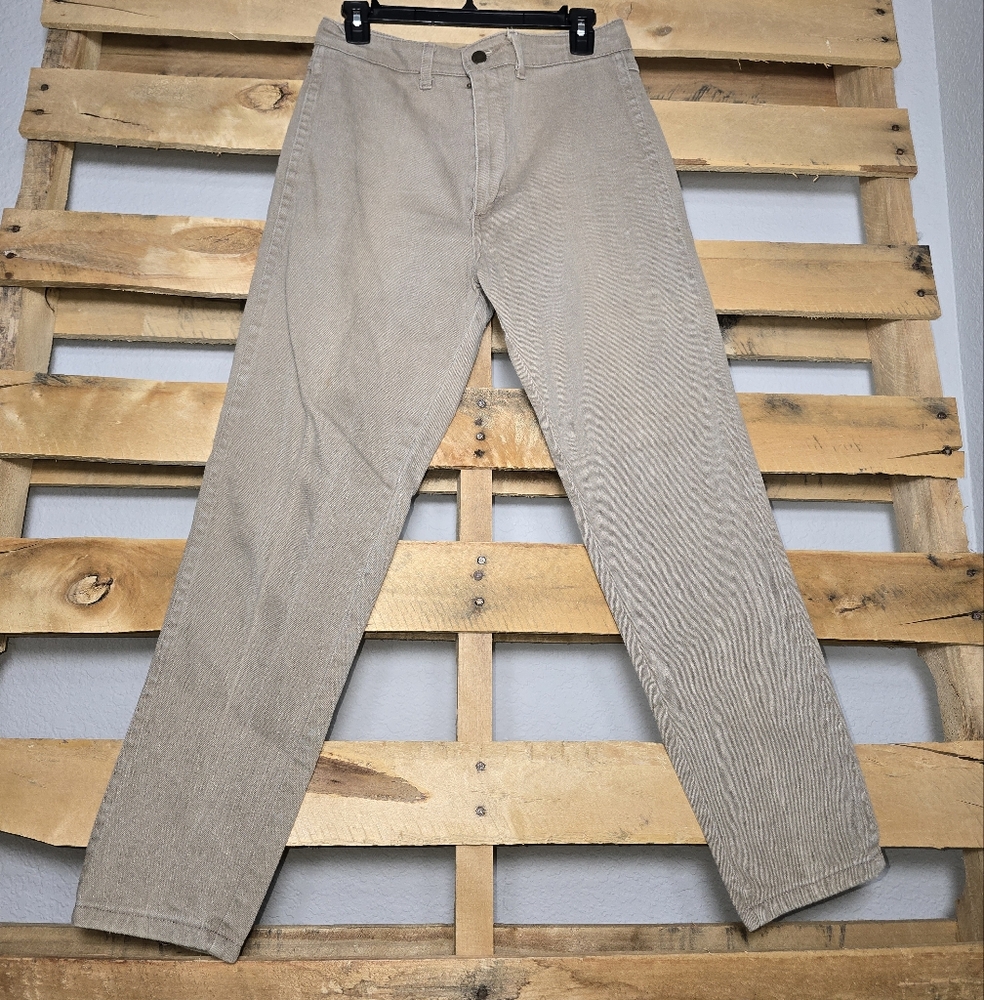 Vintage Tan Pants Size:13/14 (32)